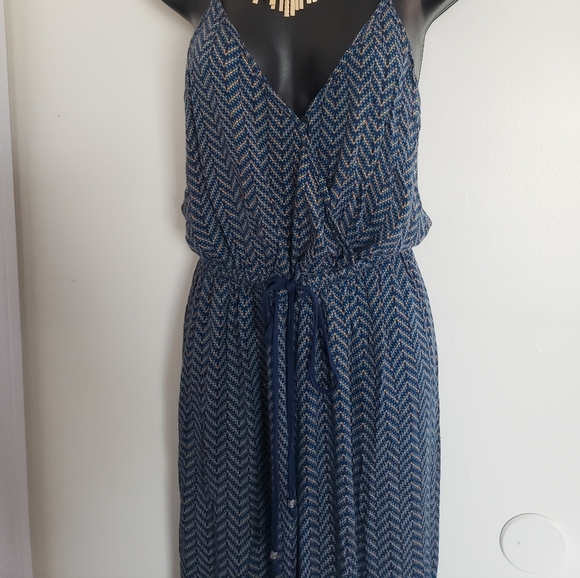 Daniel Rainn Blue Patterned Jumpsuit - Picture 8 of 13